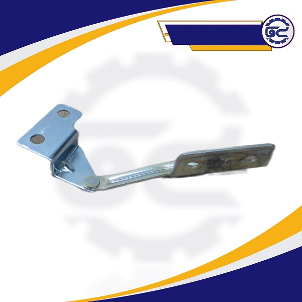 لولای درب موتور سمت راست پژو 405 و پژو پارس، با استحکام بالا و عملکرد روان برای باز و بسته شدن آسان – تأمین‌کننده اصلی: شرکت سینا یدک فراز الوند