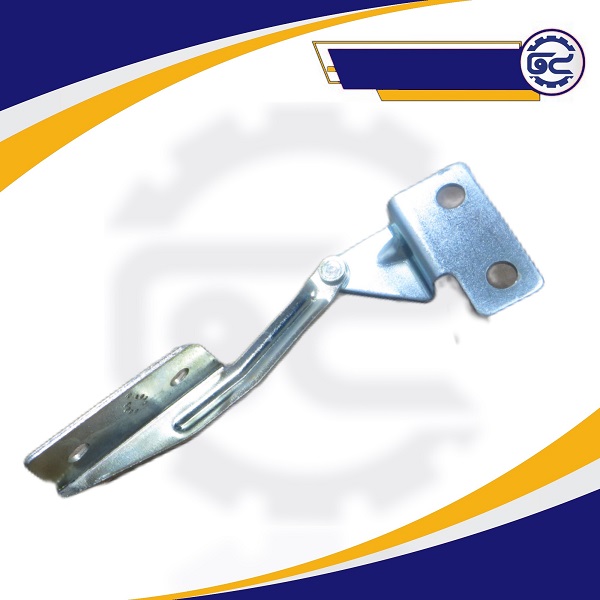 لولای درب موتور سمت راست پژو 405 و پژو پارس، با استحکام بالا و عملکرد روان برای باز و بسته شدن آسان – تأمین‌کننده اصلی: شرکت سینا یدک فراز الوند